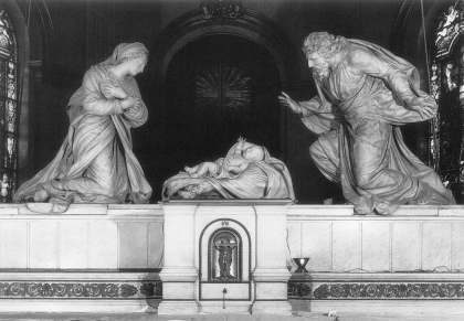 Nativity group by Michel Anguier, St. Roch, Paris