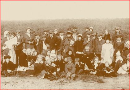 People displaced by the explosions congregate in Perth Amboy.