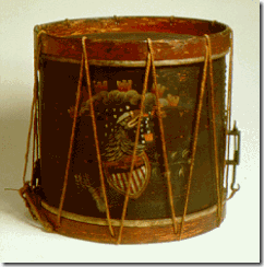 Drum used by black drummer Jordan B. Noble at the Battle of New Orleans.