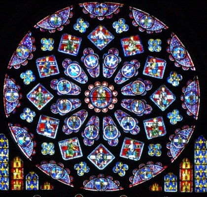 Chartre rose window