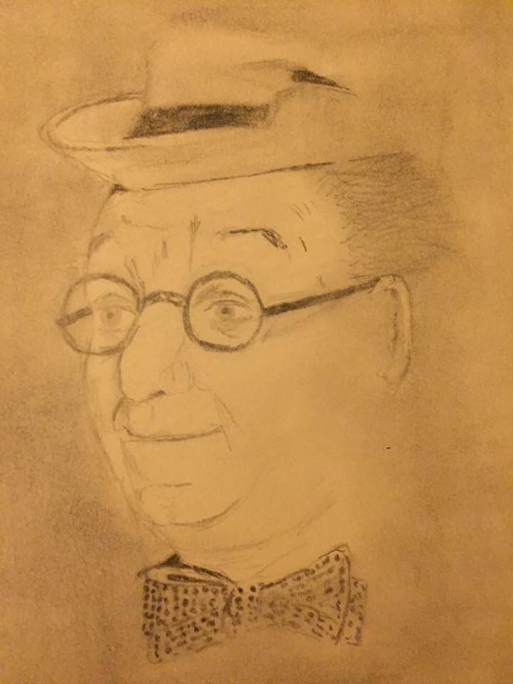 Ed Wynn 8 - drawing